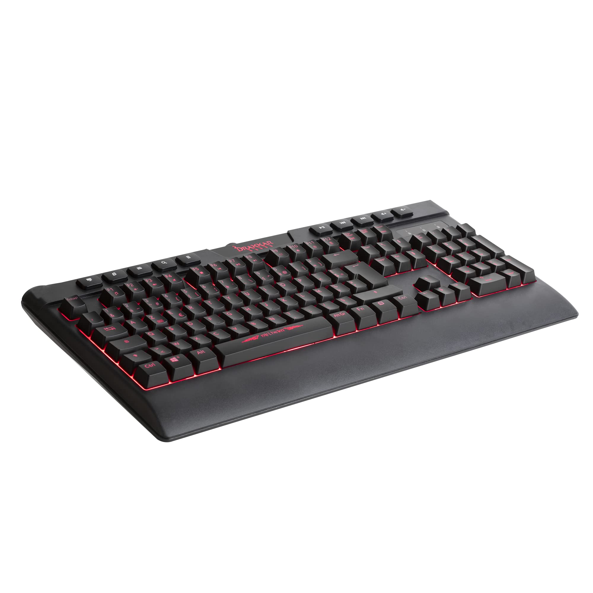 Konix Drakkar Niflheim Tastiera Gaming AZERTY Cavo Nera
