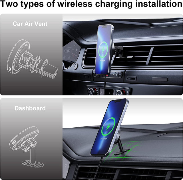 Redpepper Phone Holder supporto auto magnetico 15W ricarica