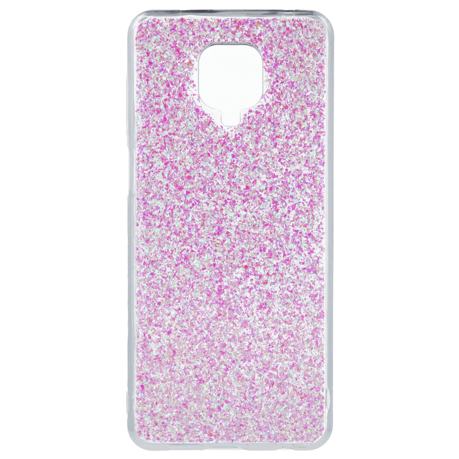 La Casa de las Carcasas Cover Redmi Note 9S custodia rosa glitter