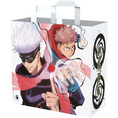 Konix Jujutsu Kaisen Borsa Spesa 40x45x20 Bianco Gojo Yuji