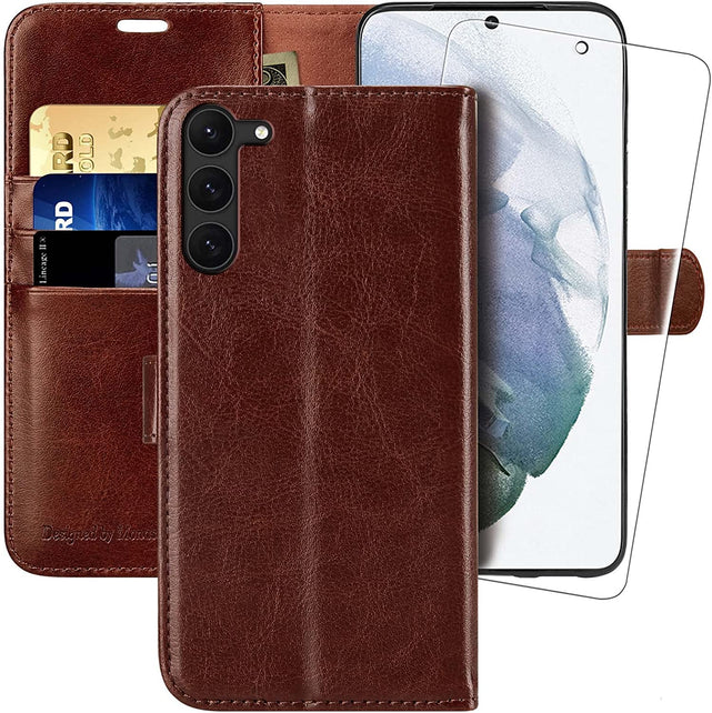 Redpepper Galaxy S23 custodia portafoglio pelle con carte