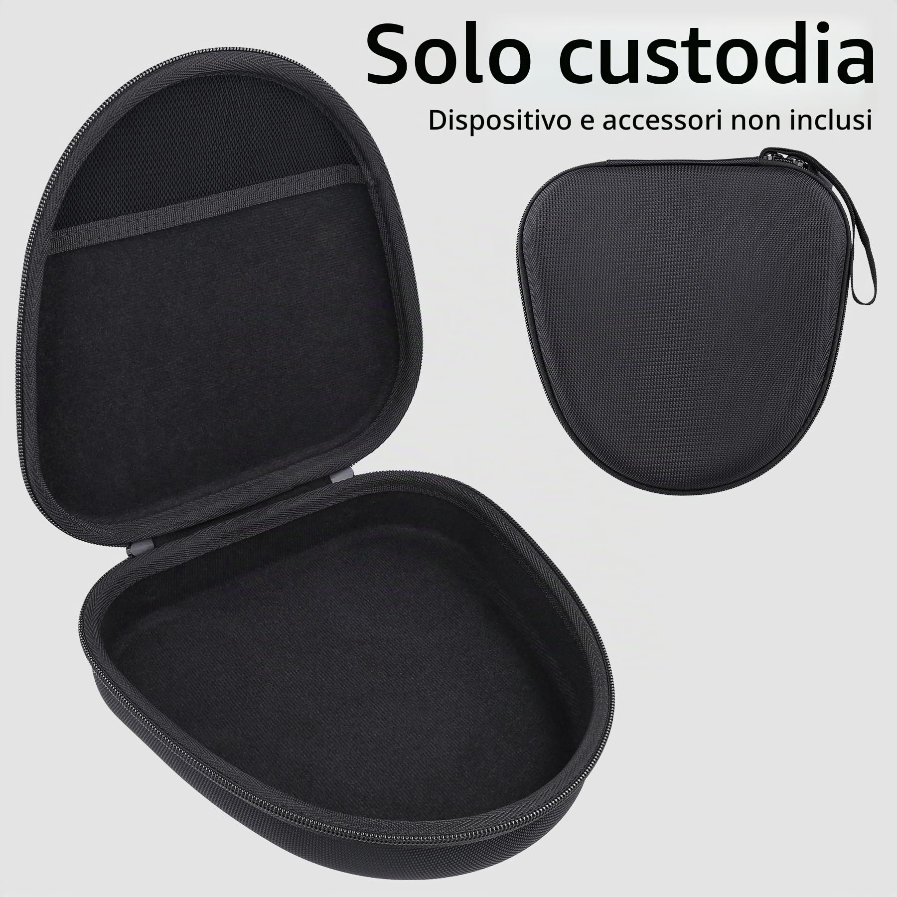 Aenllosi Headphone Case custodia Soundcore Space One EVA nera