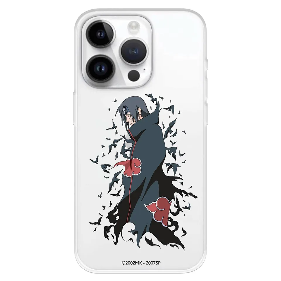 La Casa de las Carcasas cover iPhone 15 Pro Naruto Itachi