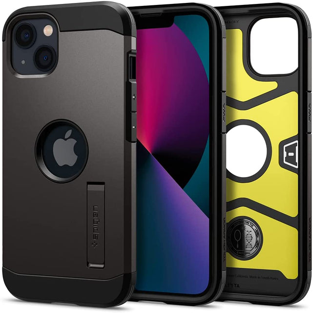 Redpepper iPhone 13 Cover Corazzata Extreme Nera Stand