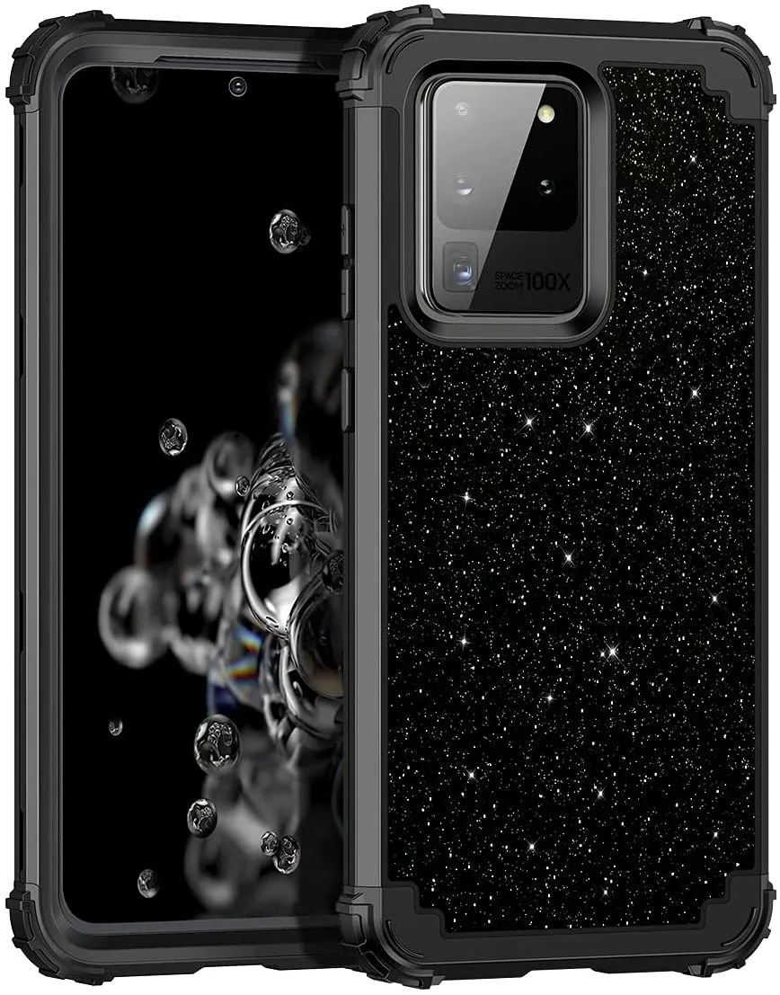 Redpepper Galaxy S20 Ultra Cover Glitter Antiurto