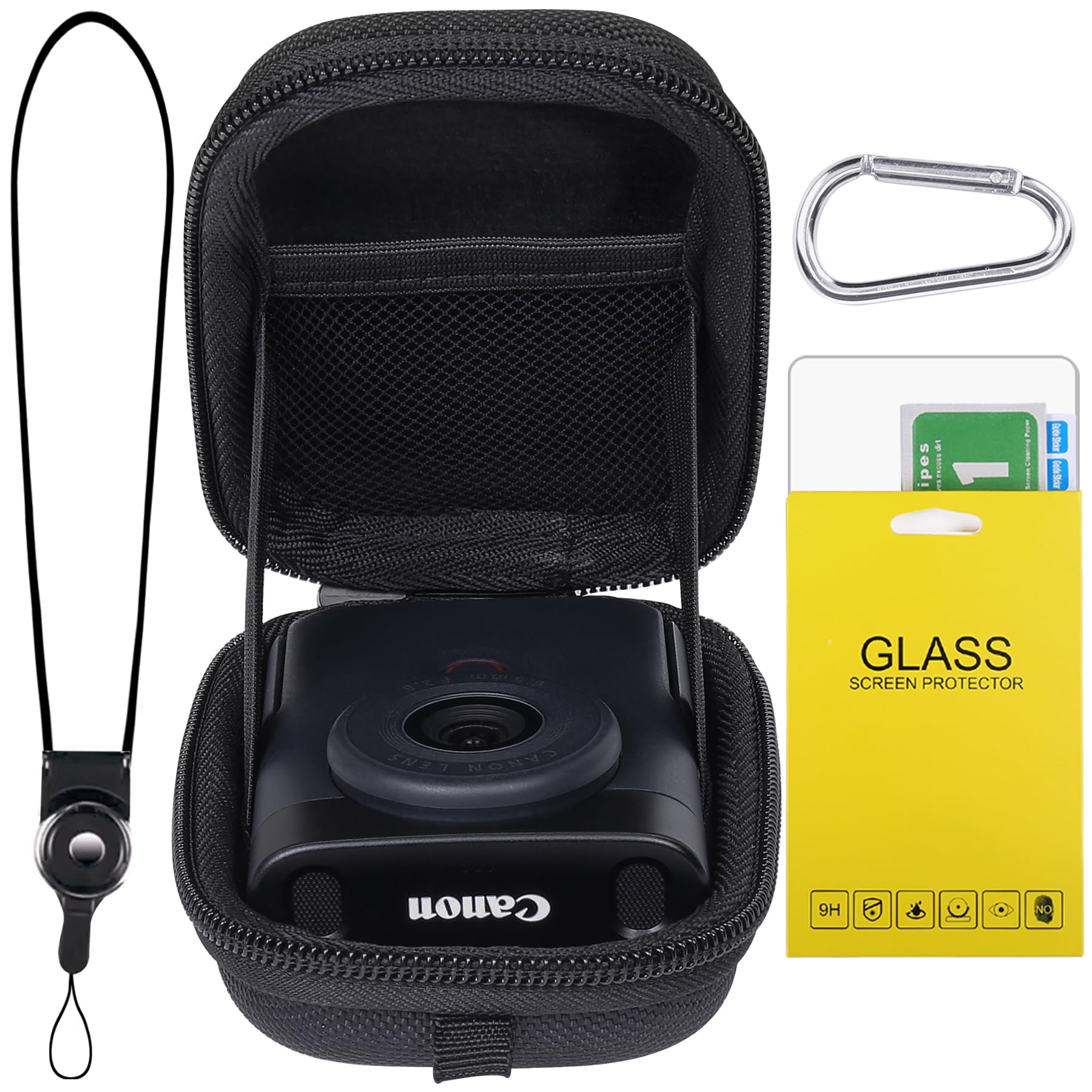 Aenllosi Camera Case custodia Canon PowerShot V10 EVA rigida