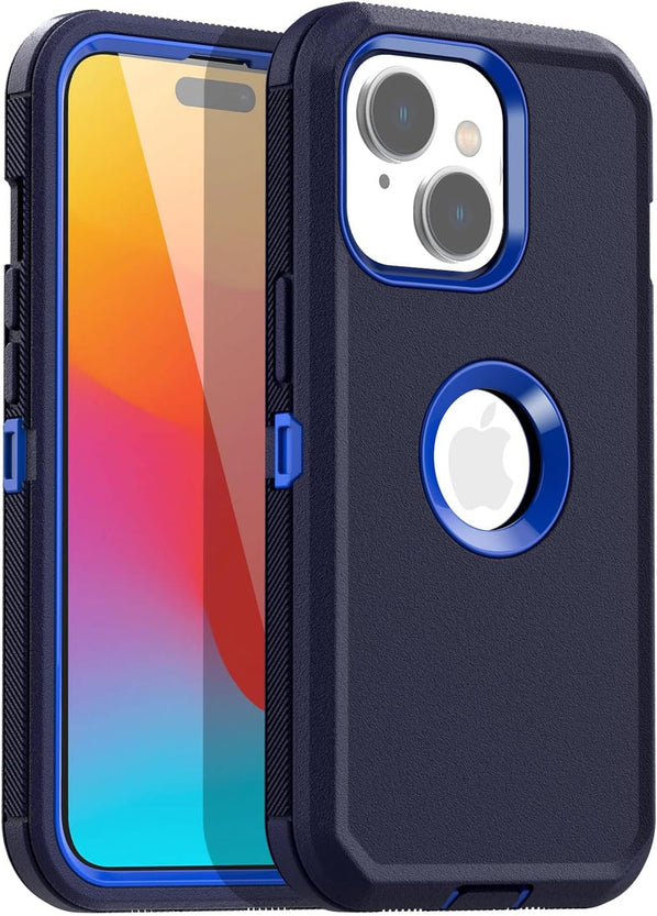 Redpepper iPhone 15 Plus Cover Antishock Nera Militare