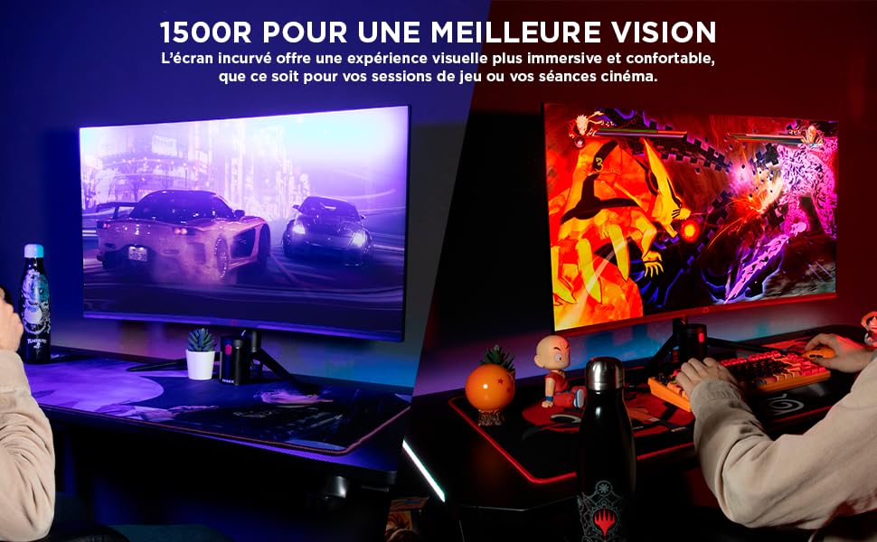 Konix Cosmos monitor gaming curvo 32" QHD 165 Hz 1 ms
