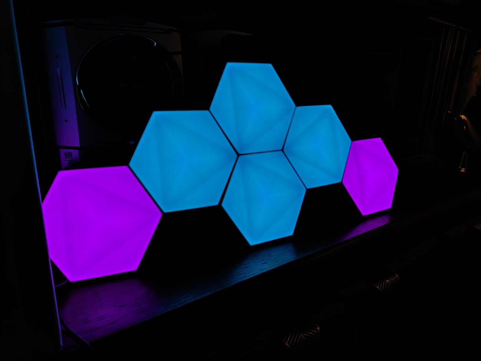 Konix Drakkar Inferno set LED gaming RGBIC 13,2x15,1 cm