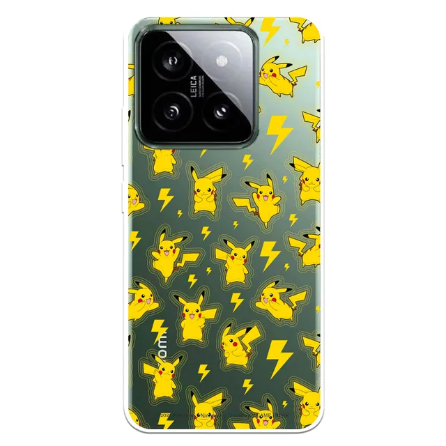 La Casa de las Carcasas Pikachu cover Xiaomi 14 silicone trasparente