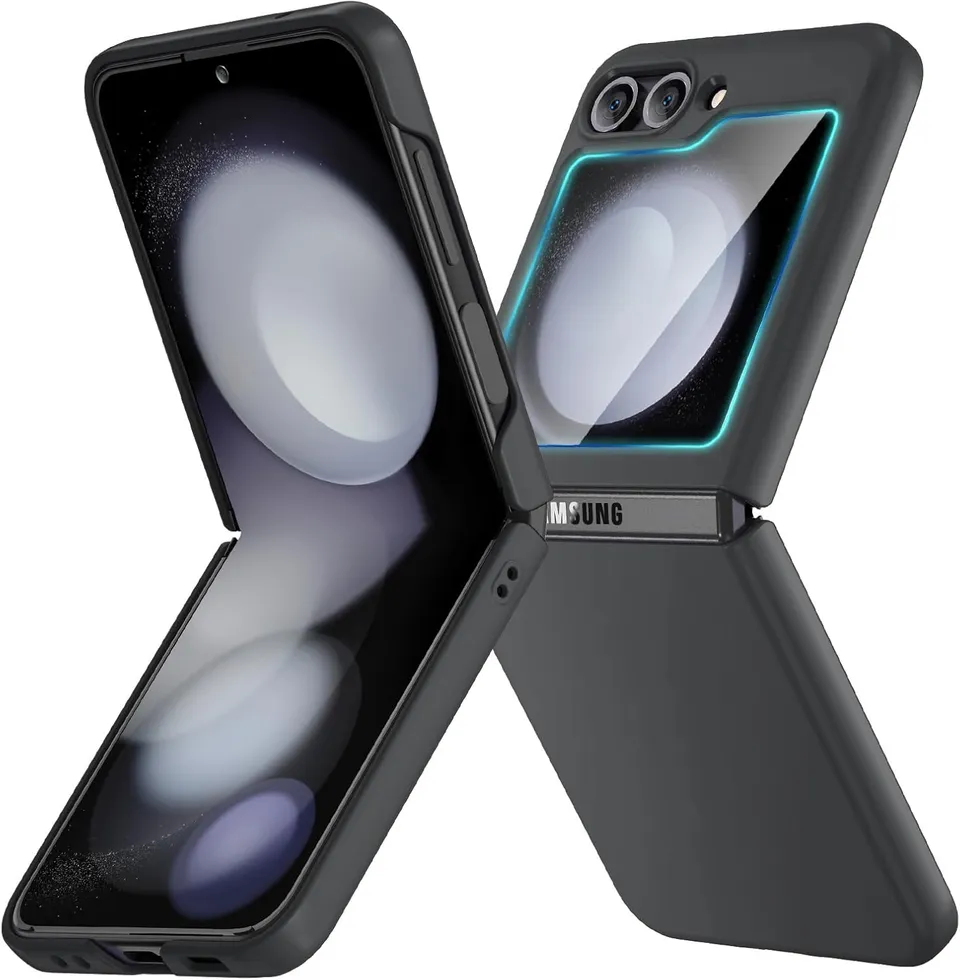Redpepper Galaxy Z Flip 6 cover PC ultrasottile nera