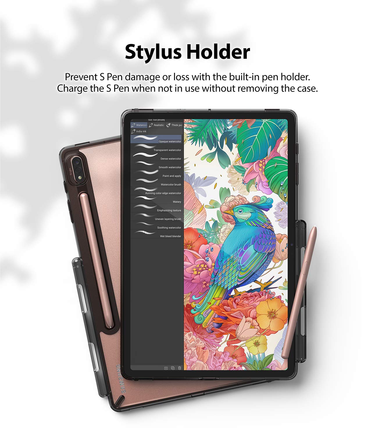 Ringke Fusion Cover Galaxy Tab S8 Plus Smoke Black Penna