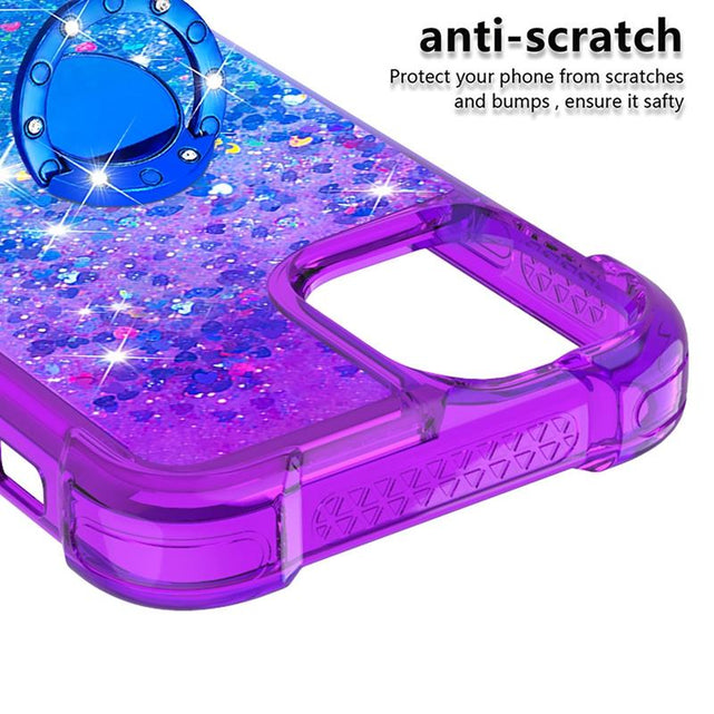 Redpepper Apple Cases iPhone 13 Pro Max cover glitter liquido TPU