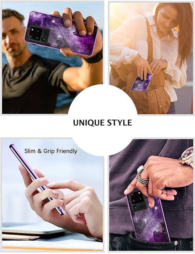 Redpepper Galaxy Cases S20 Ultra Cover stelle fosforescente
