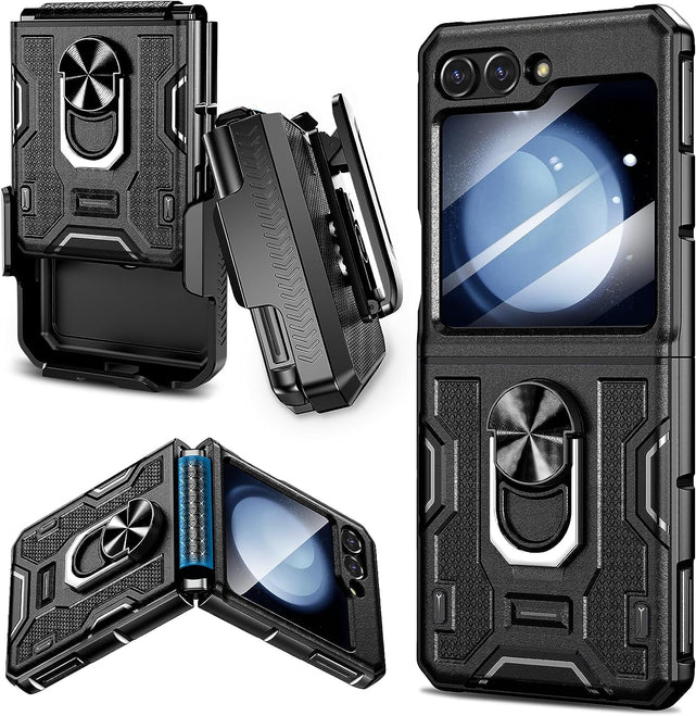 Redpepper Galaxy Z Flip 5 custodia armor cerniera anello