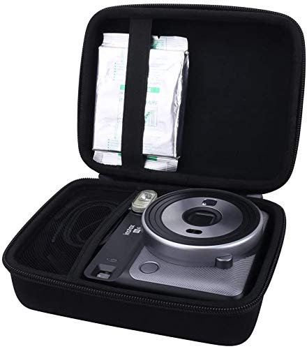 Aenllosi Camera Case Fujifilm Instax Square SQ6 custodia rigida nera EVA