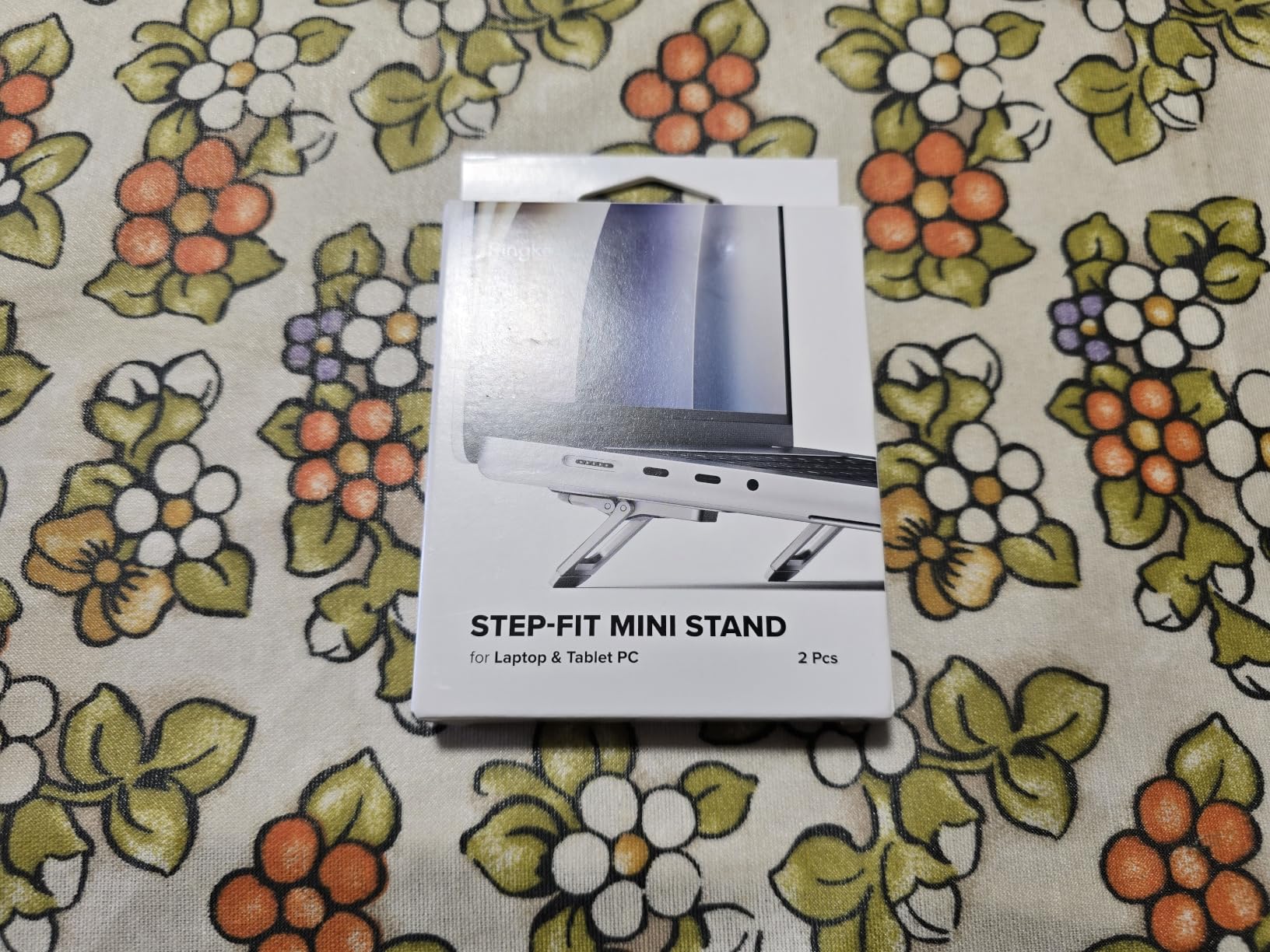 Ringke Step-Fit Mini stand laptop Silver 3 altezze