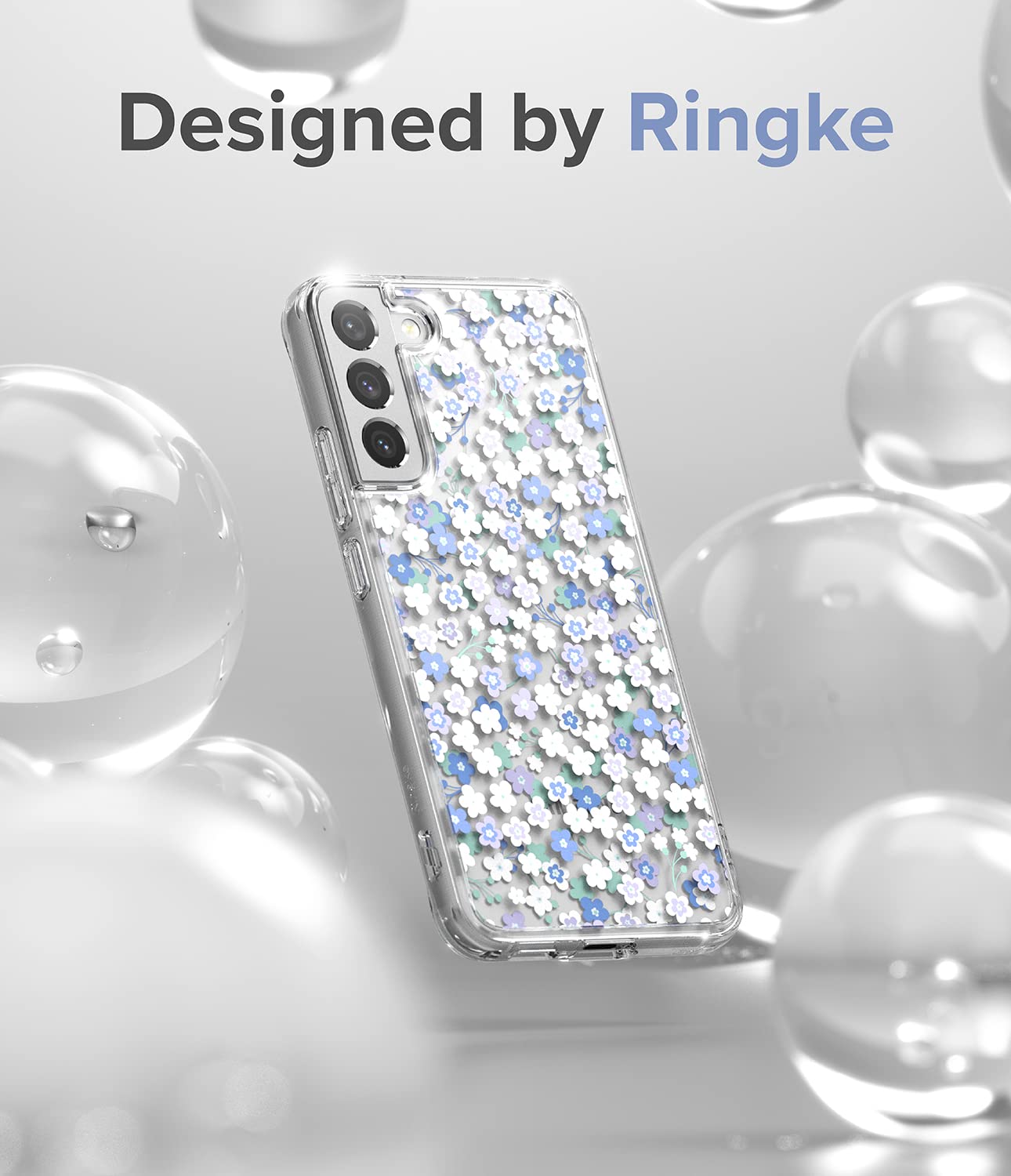 Ringke Fusion Design Cover S22 Plus 5G Wild Flowers Fiori