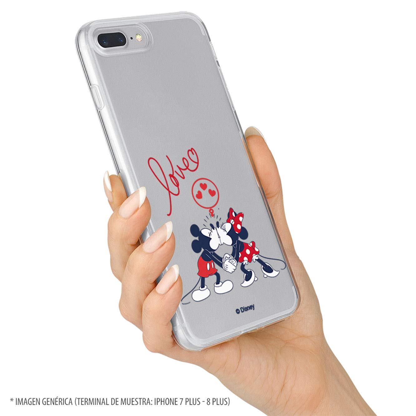 La Casa de las Carcasas Minnie Love custodia iPhone 6 Plus silicone