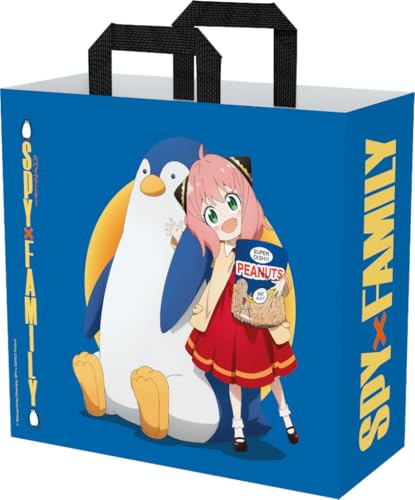 Konix Spy x Family shopper blu Anya 40x45x20 cm