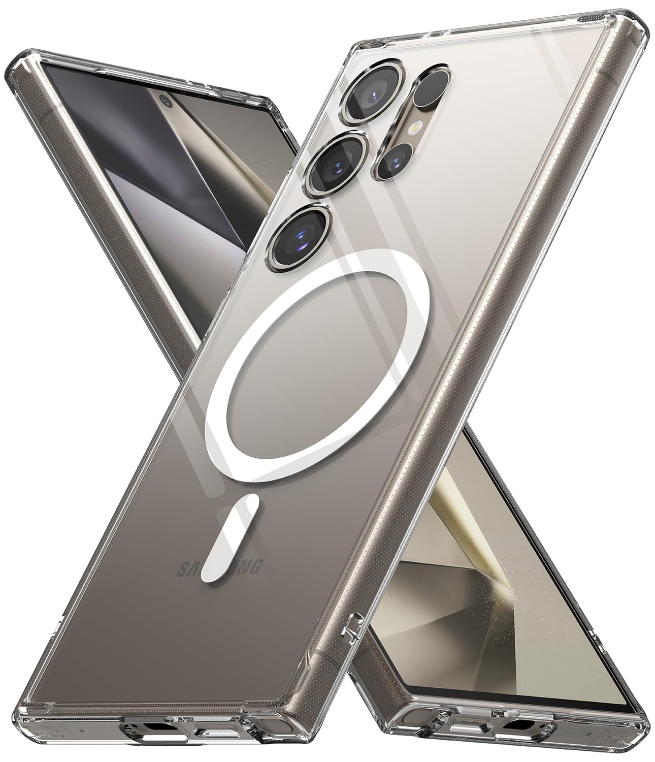 Ringke Fusion Cover Galaxy S25 Matte Clear Opaca Antiurto