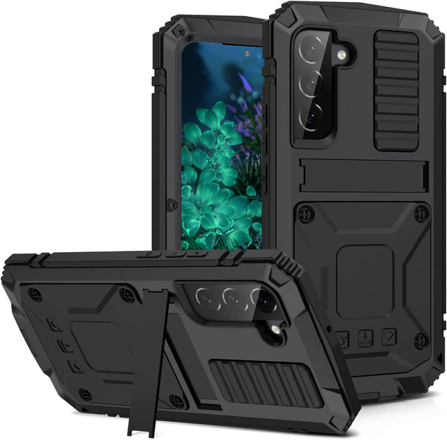 Redpepper Galaxy S23 custodia metallo con stand antiurto