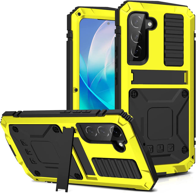 Redpepper Galaxy S23 custodia metallo con stand antiurto