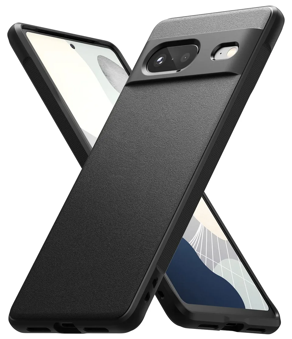 Ringke Onyx Pixel 7 cover nero TPU antiurto leggera