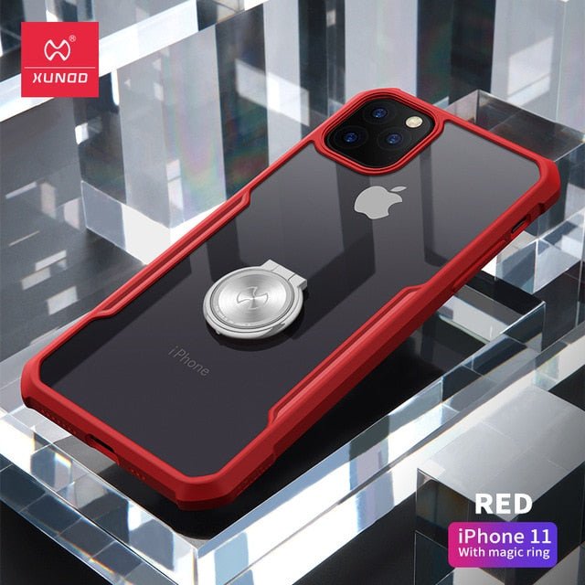Redpepper Apple Cases iPhone 11 Pro cover ring TPU nera