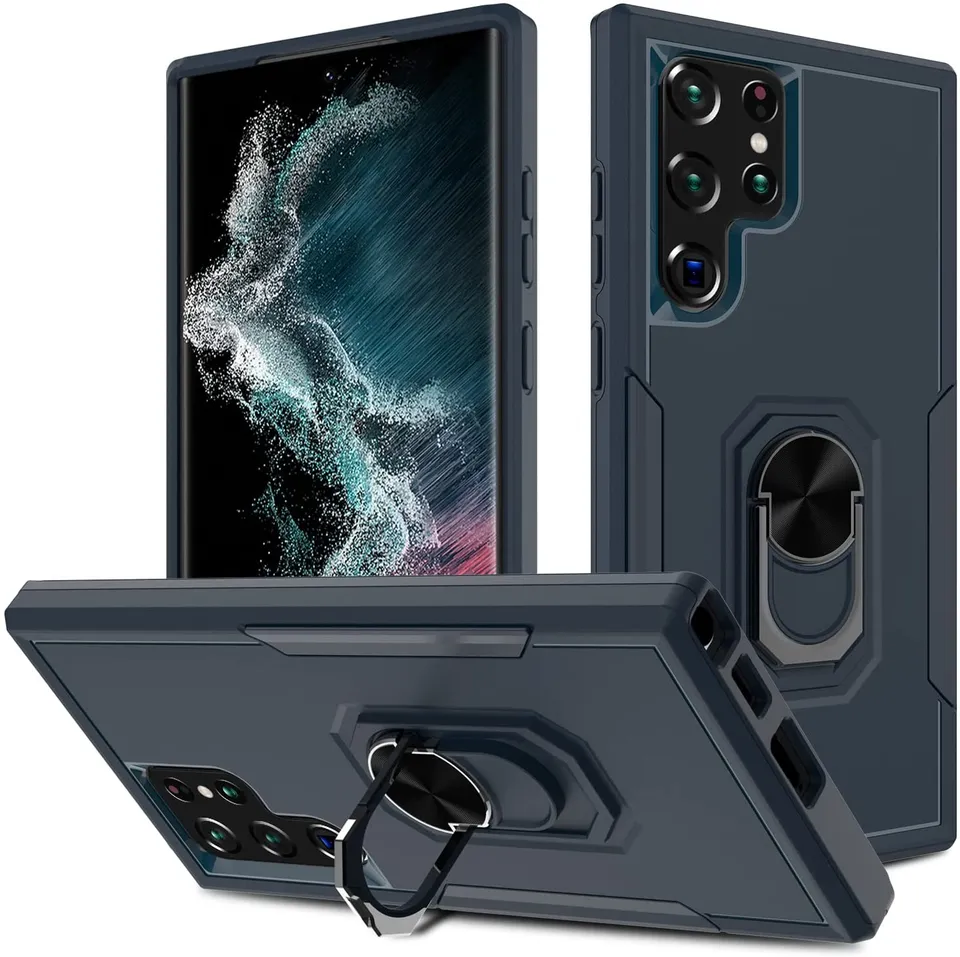 Redpepper Galaxy S22 Ultra cover anello stand magnetica
