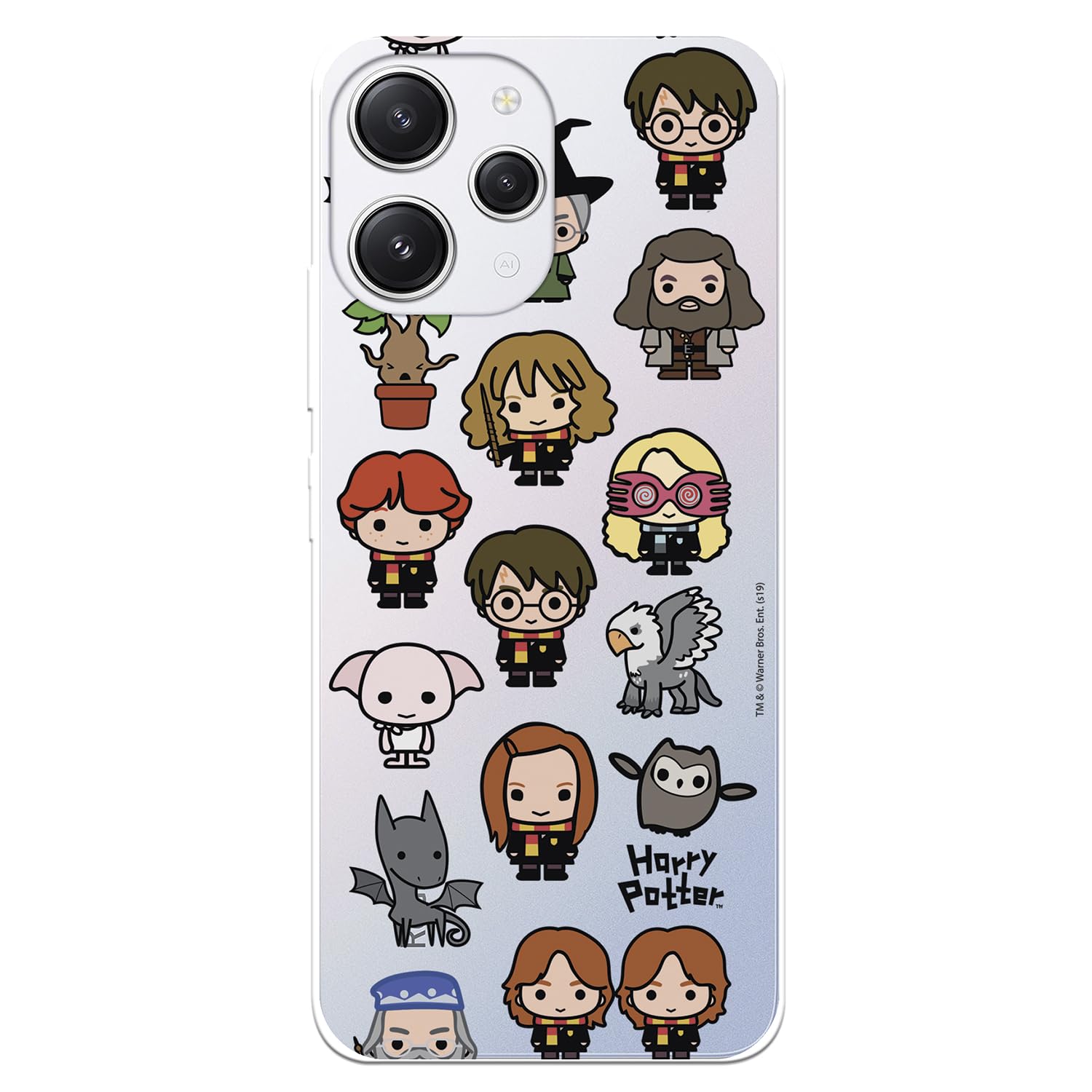La Casa de las Carcasas Cover Redmi 12 Harry Potter Personaggi