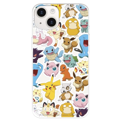 La Casa de las Carcasas Pokemon Sticker cover iPhone 15 Plus trasparente