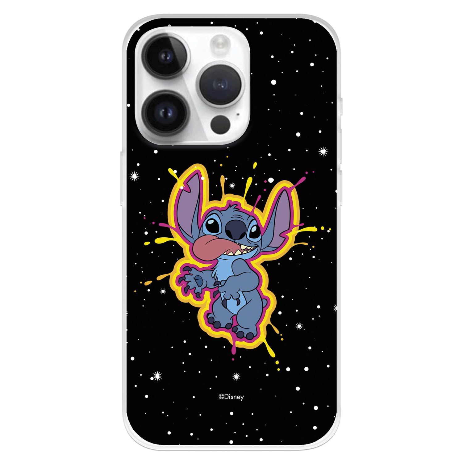 La Casa de las Carcasas Stitch Stars custodia iPhone 15 Pro morbida