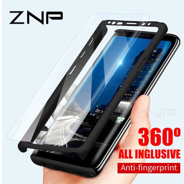 Redpepper Galaxy S10 cover 360 bumper vetro opaca
