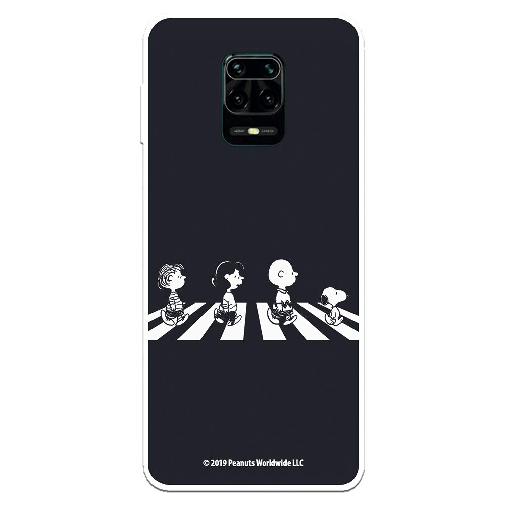 La Casa de las Carcasas Snoopy Beatles custodia Redmi Note 9S silicone