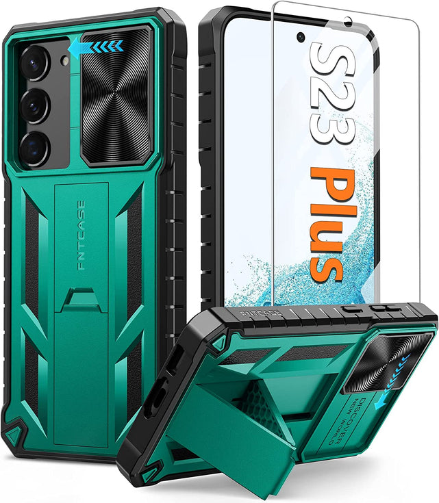 Redpepper Galaxy S23 Plus cover nera stand copricamera