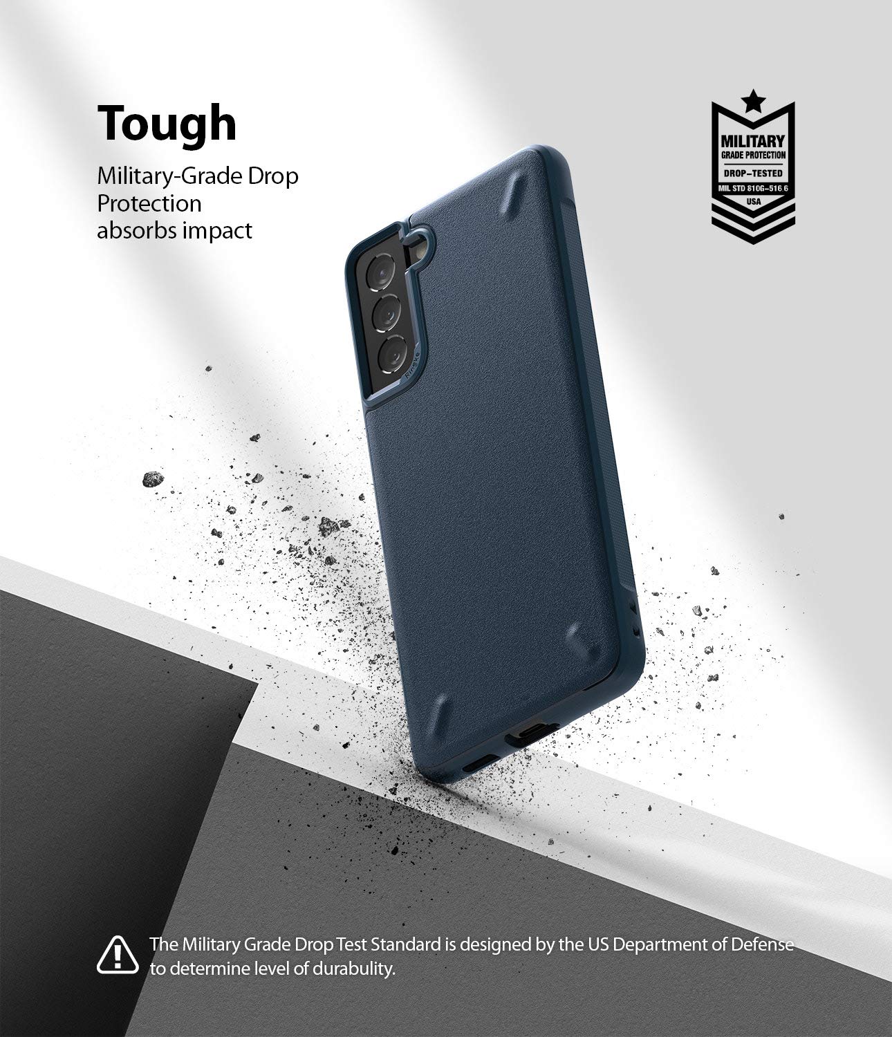 Ringke Onyx Galaxy S21 Plus custodia antiurto blu Navy