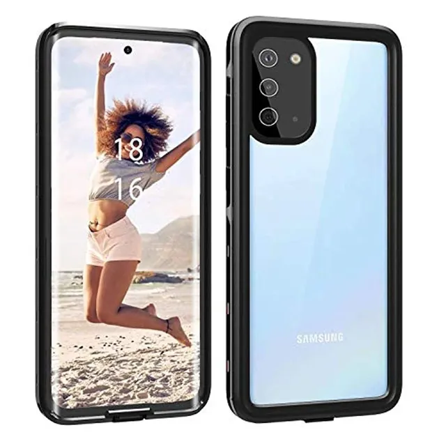 Redpepper Galaxy S20 Custodia Impermeabile IP68 Nera