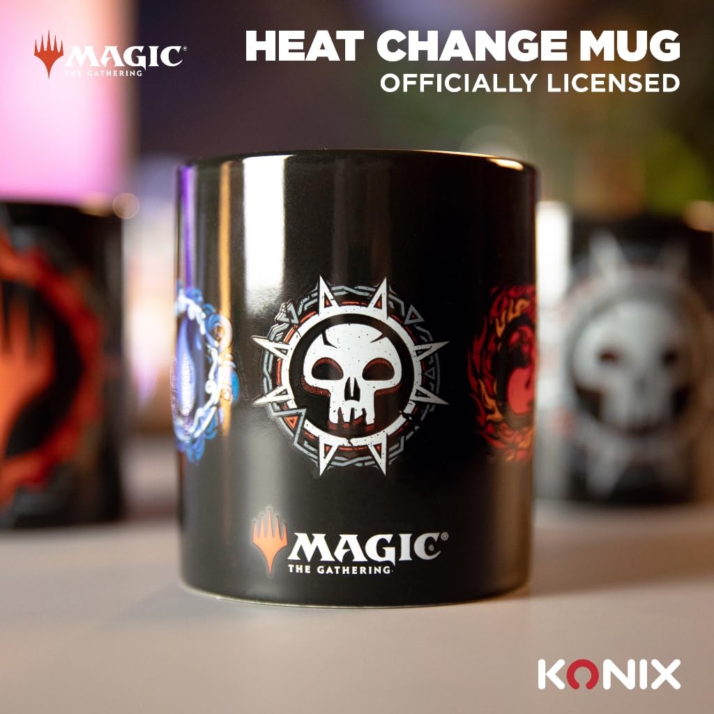Konix Licensed merchandise tazza ceramica 320 ml nero Magic