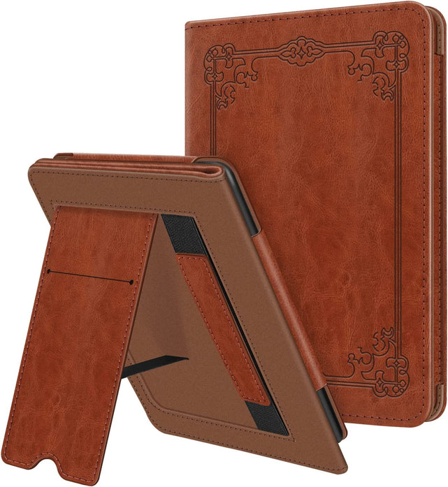 Redpepper Kindle Cases custodia Paperwhite 6,8" pelle stand