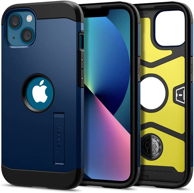 Redpepper iPhone 13 Cover Corazzata Extreme Nera Stand