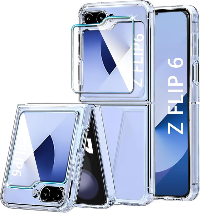 Redpepper Galaxy Z Flip 6 Cover Trasparente Antiurto