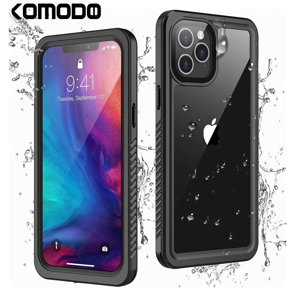 Redpepper iPhone 13 cover impermeabile trasparente bumper