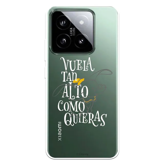 La Casa de las Carcasas Xiaomi 14 custodia Dumbo trasparente