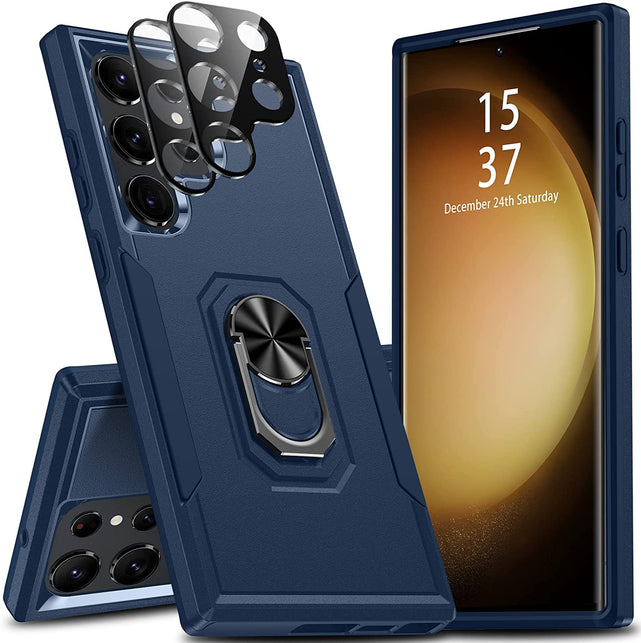 Redpepper Galaxy S23 cover anello stand 360° antiurto