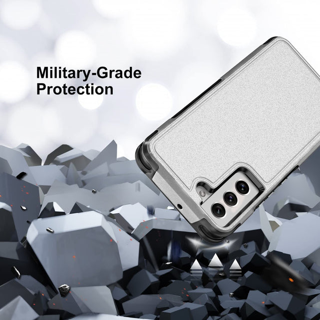 Redpepper Galaxy S22 custodia doppio strato grigio antishock