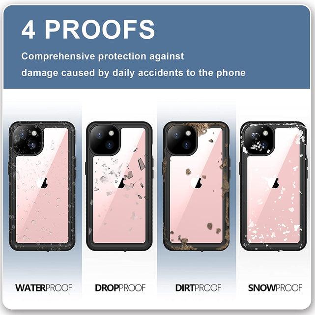 Redpepper iPhone 13 Mini Custodia Impermeabile Subacquea