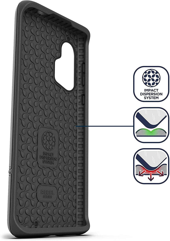 Redpepper Motorola Edge Plus Cover Rugged Antishock Nera