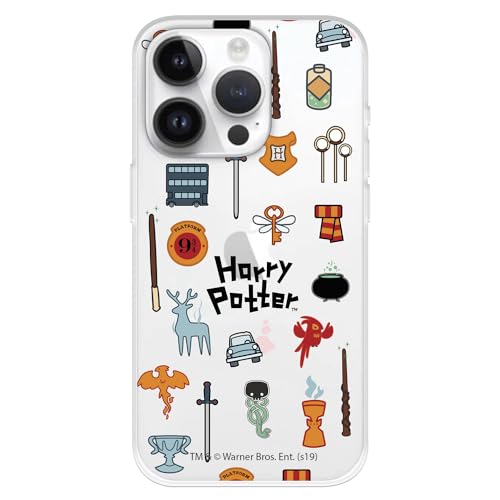 La Casa de las Carcasas Licenze Ufficiali custodia iPhone 15 Pro Harry Potter Icone