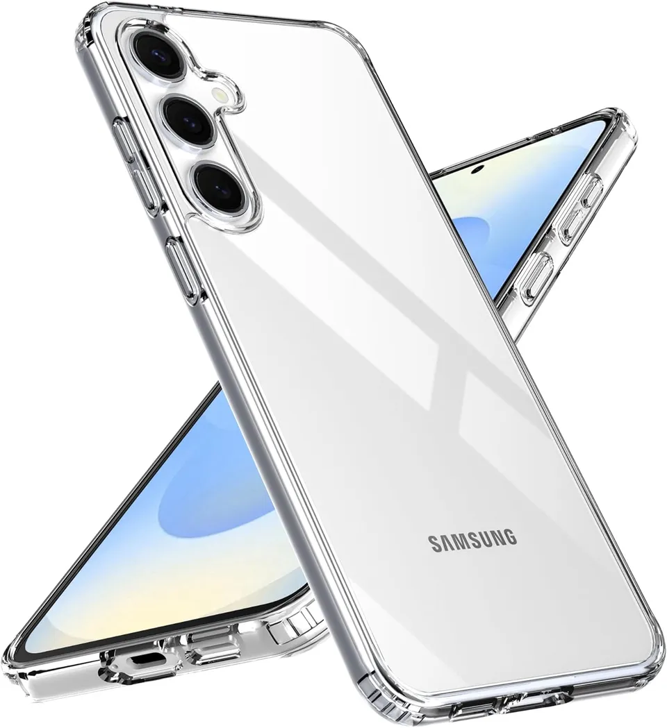 Redpepper Galaxy S25 cover trasparente antiurto ant ingiallimento